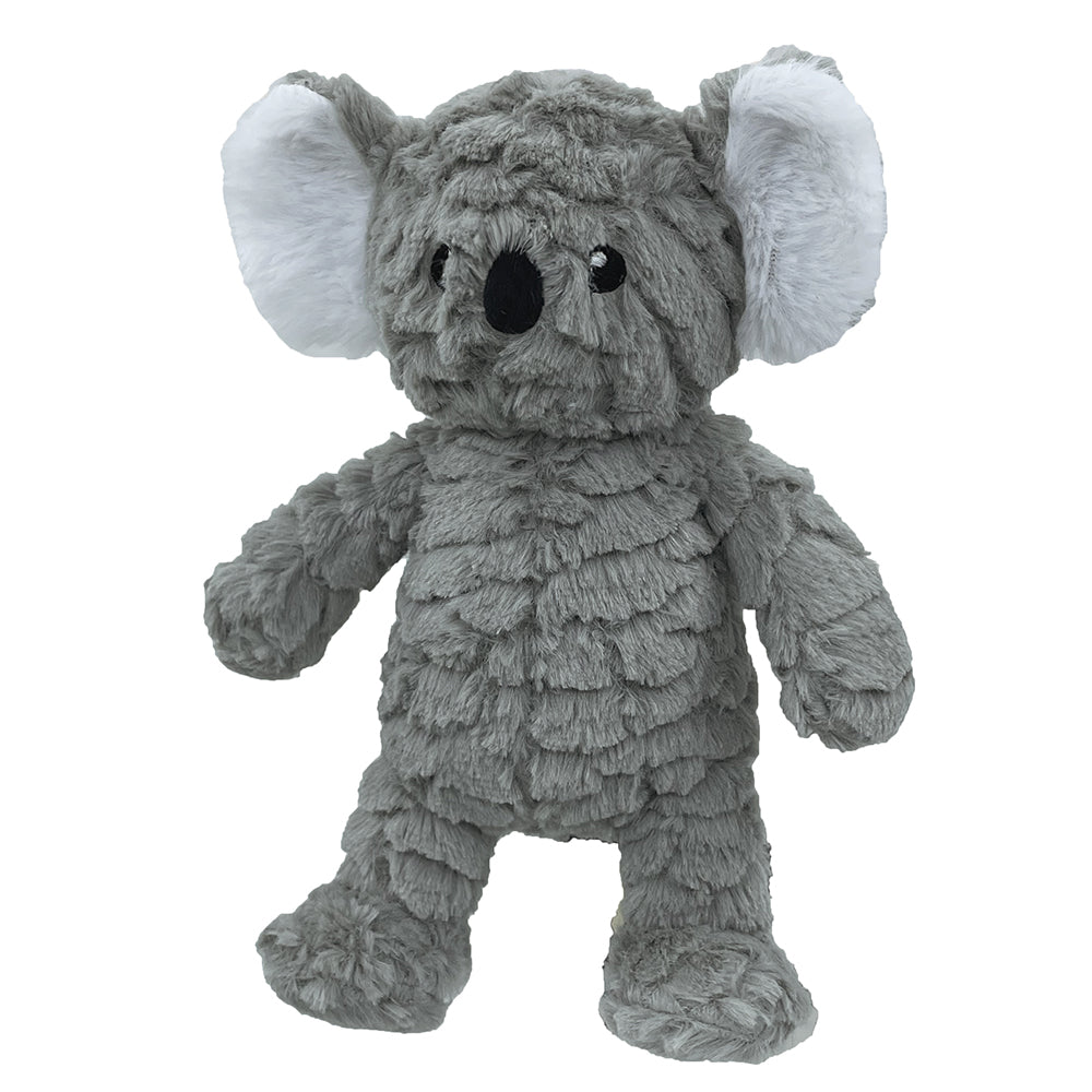 PetLou Koala Plush Dog Toy Interactive Squeaker and Crinkle Arms