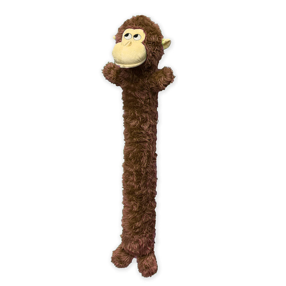 PetLou Monster Max Brown Plush Dog Toy Giant Interactive Play