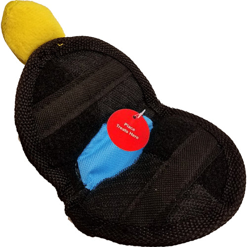 PetLou Rip 4 Treats Turtle Treat-Dispensing Plush Dog Toy