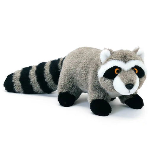 Raccoon plush dog toy