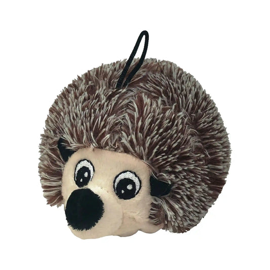 Hedgehog squeaky dog ball