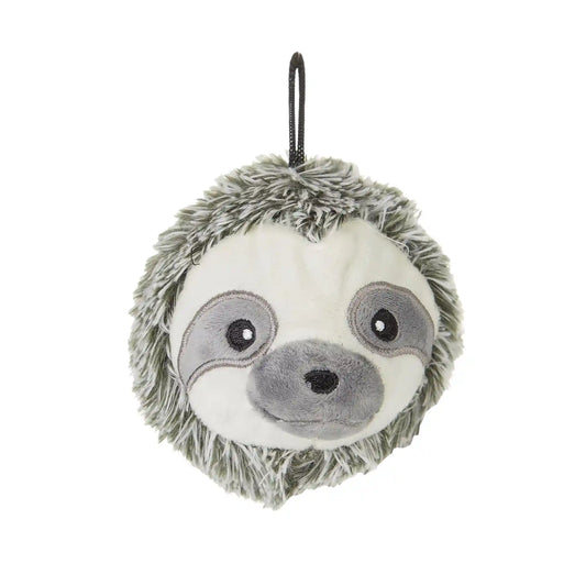 Sloth squeaky dog ball