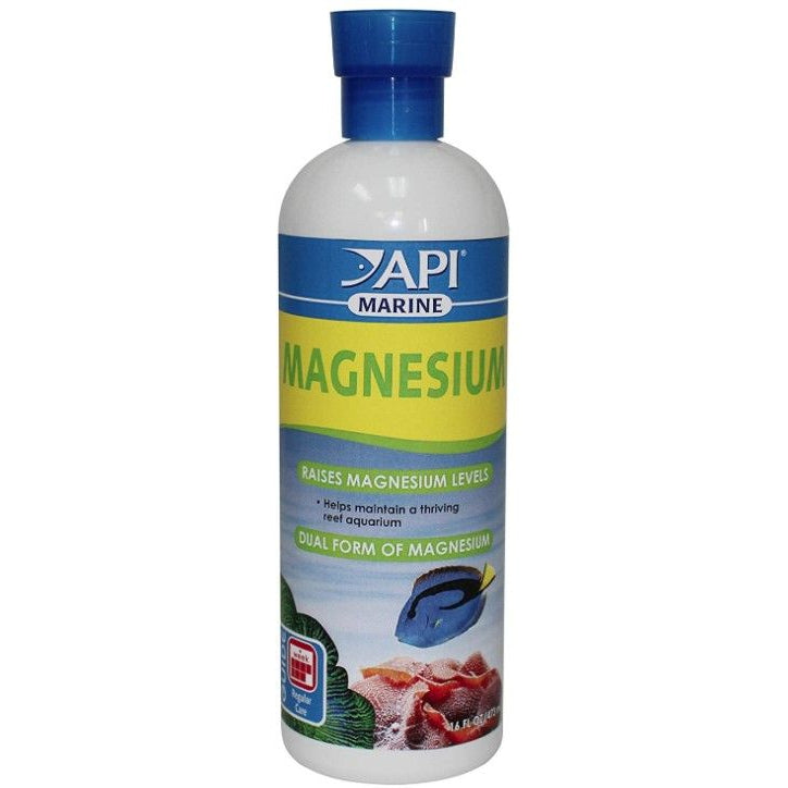 API Marine Magnesium Raises Magnesium Levels in Reef Aquariums-Fish-API-16 oz-