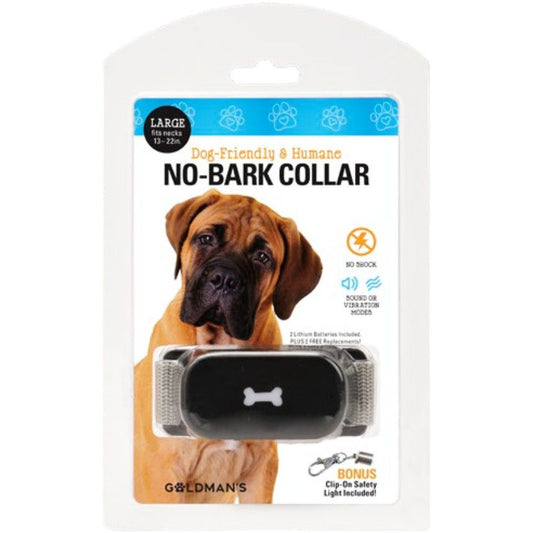 Goldmans No-Bark Collar Dog Friendly and Humane-Dog-Goldmans-Large - Necks 13-22"-