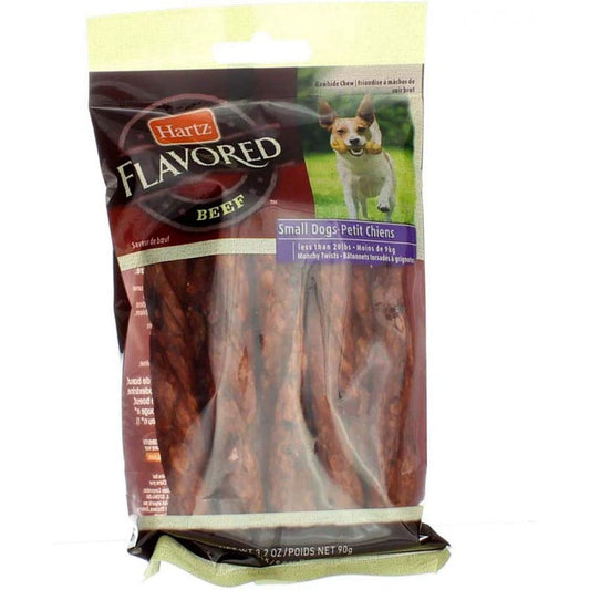 Hartz Rawhide Sticks for Small Dogs Beef Flavor-Animals & Pet Supplies-BimBimPet-