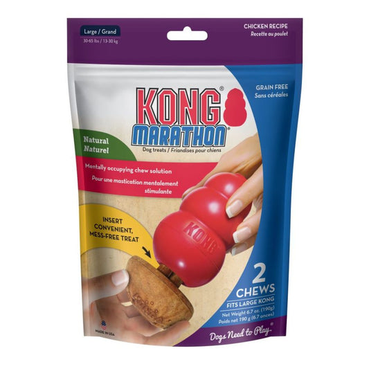 KONG Marathon Chicken Flavored Dog Chew Large-Dog-KONG-2 count-
