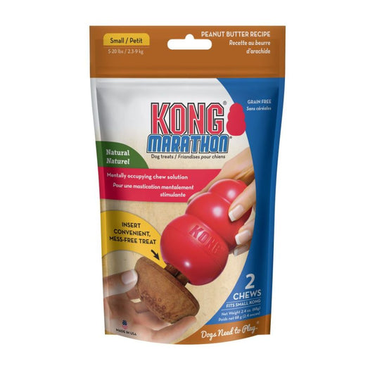 KONG Marathon Peanut Butter Flavored Dog Chew Small-Dog-KONG-2 count-
