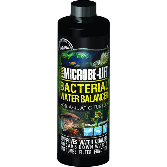 Microbe-Lift Aquatic Turtle Bacterial Water Balancer-Fish-Microbe-Lift-4 oz-