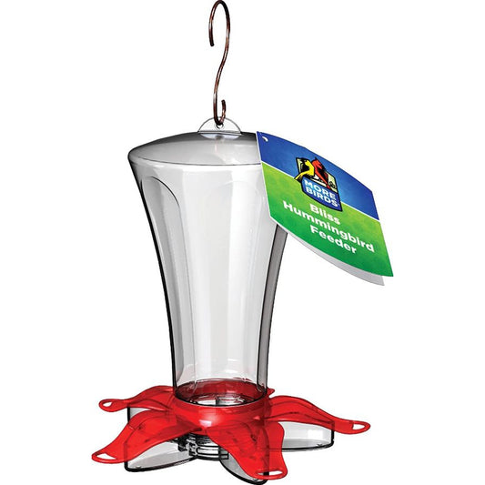 More Birds Bliss Plastic Hummingbird Feeder-Bird-More Birds-13 oz capacity-