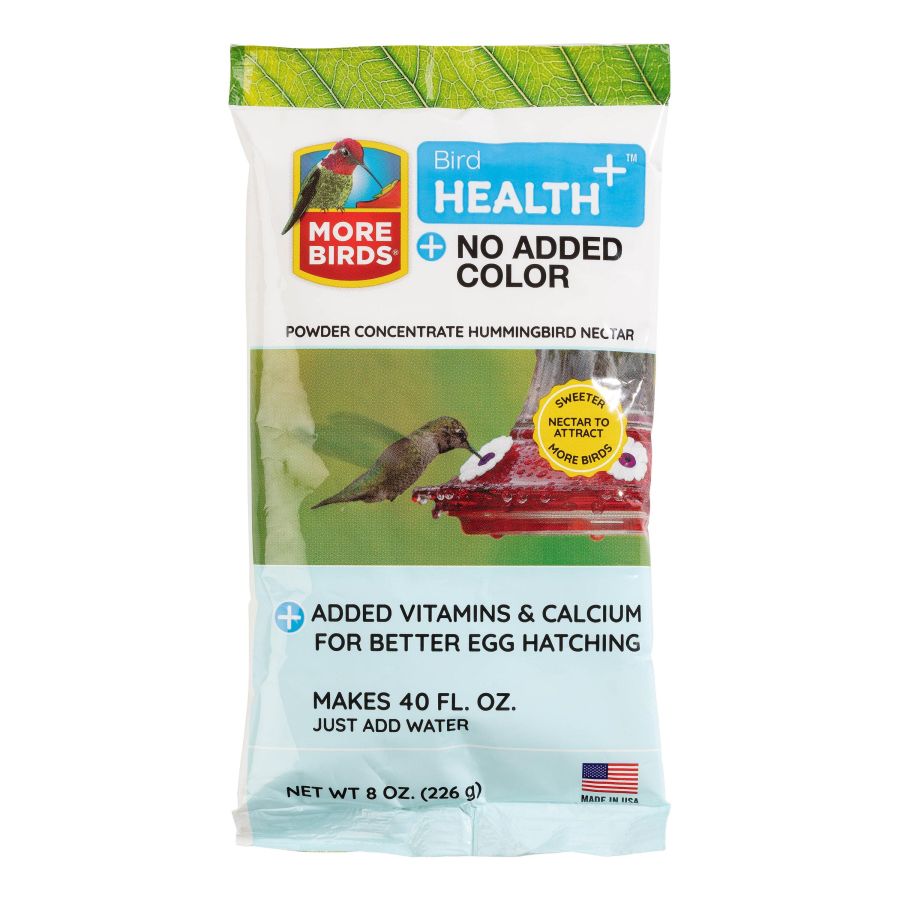 More Birds Health Plus Clear Hummingbird Nectar Powder Concentrate-Bird-More Birds-8 oz-