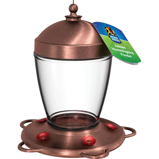 More Birds Jubilee Glass Hummingbird Feeder-Animals & Pet Supplies-BimBimPet-