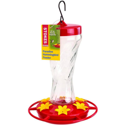 More Birds Paradise Glass Hummingbird feeder-Animals & Pet Supplies-BimBimPet-