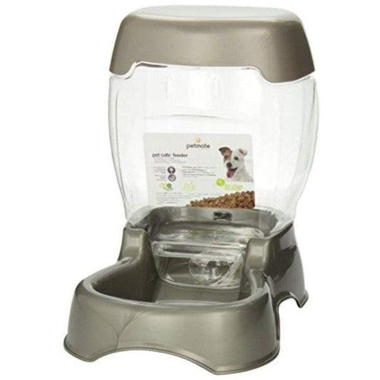 Petmate Pet Cafe Feeder Pearl Tan-Dog-Petmate-6 lbs-