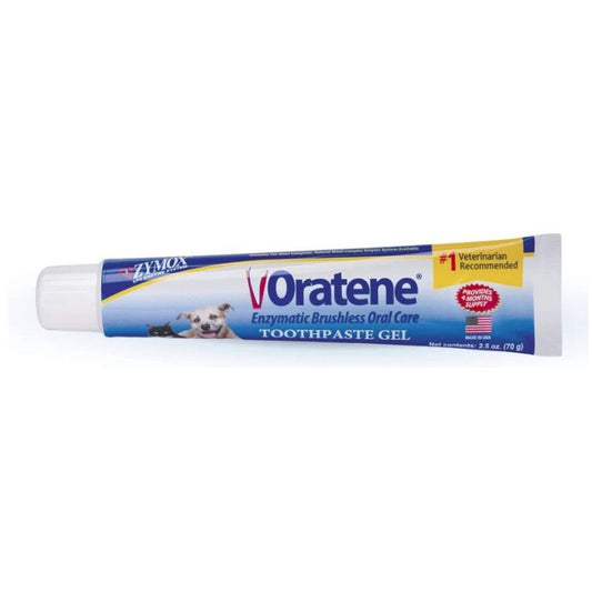 Zymox Oratene Enzymatic Brushless Toothpaste Gel for Dogs and Cats-Dog-Zymox-2.5 oz-
