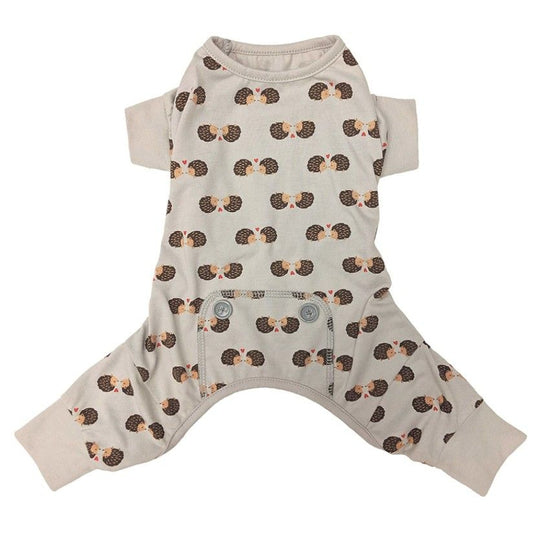 Fashion Pet Hedgehog Dog Pajamas Gray-Dog-Fashion Pet-Medium-