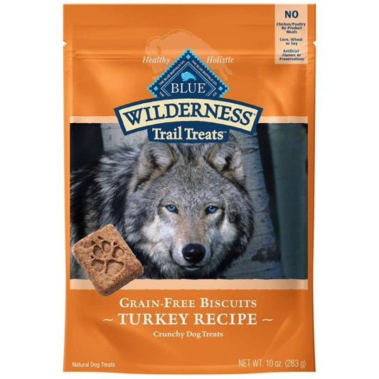 Blue Buffalo Wilderness Grain-Free Turkey Biscuits-Animals & Pet Supplies-BimBimPet-