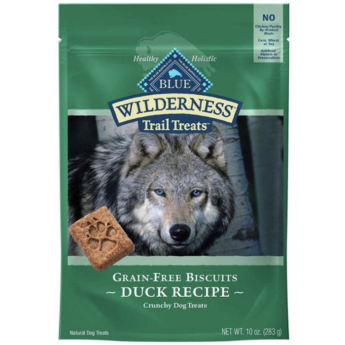 Blue Buffalo Wilderness Grain-Free Duck Biscuits-Animals & Pet Supplies-BimBimPet-