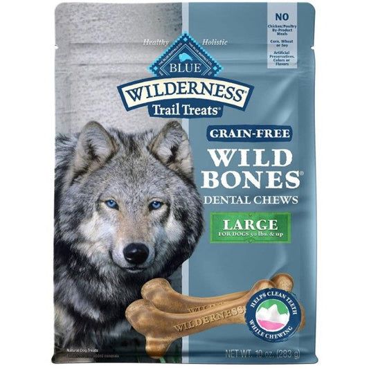 Blue Buffalo Wild Bone Dental Chews Large-Animals & Pet Supplies-BimBimPet-