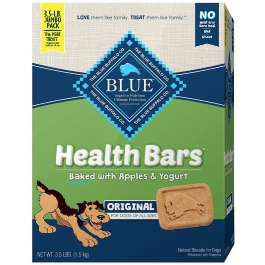 Blue Buffalo Health Bars Apples and Yogurt-Dog-Blue Buffalo-56 oz-