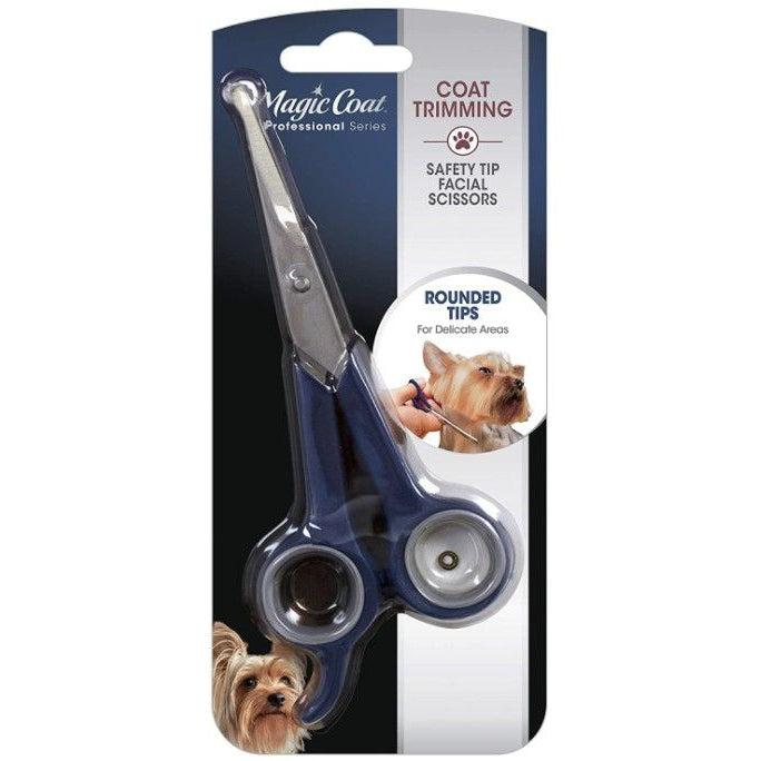 Four Paws Magic Coat Professional Safety Tip Facial Dog Grooming Scissors-Dog-Four Paws-1 count-