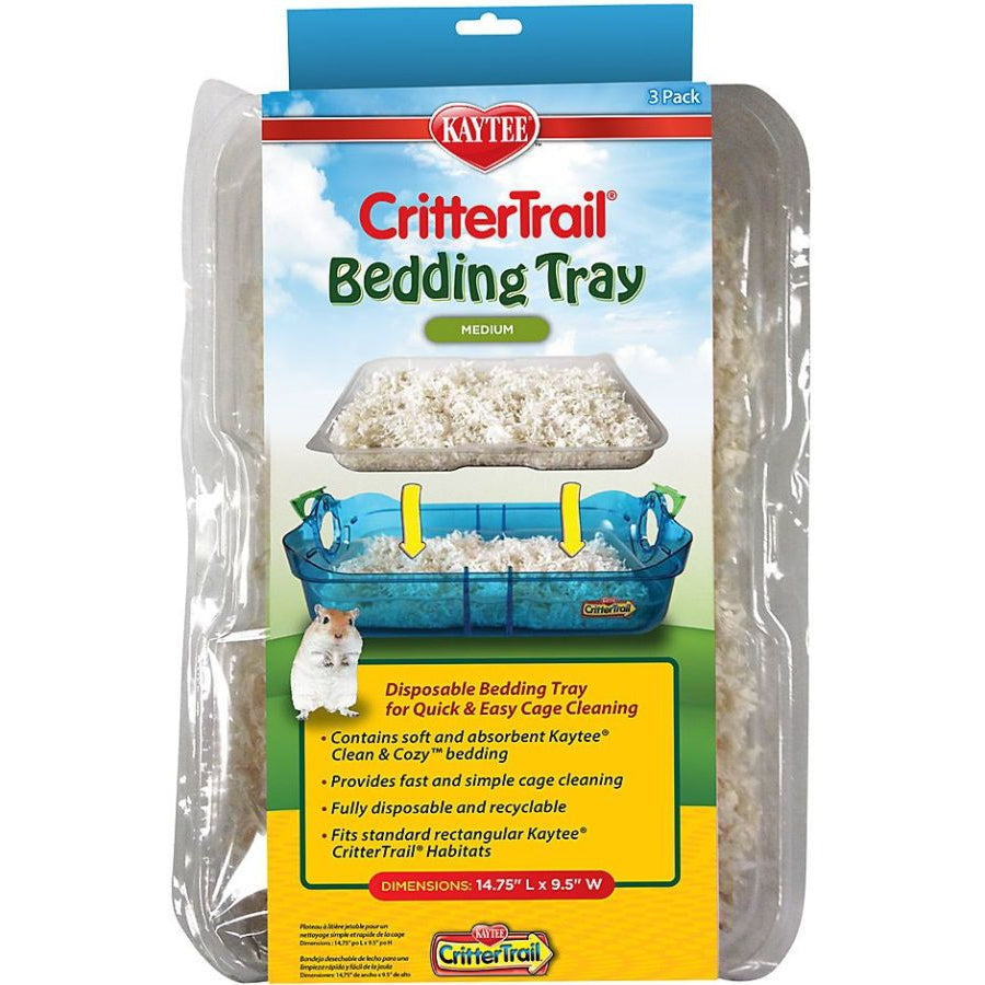 Kaytee CritterTrail Bedding Tray-Small Pet-Kaytee-3 count-