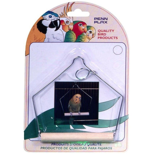 Penn Plax Wooden Parakeet Swing-Bird-Penn Plax-Medium 1 count-