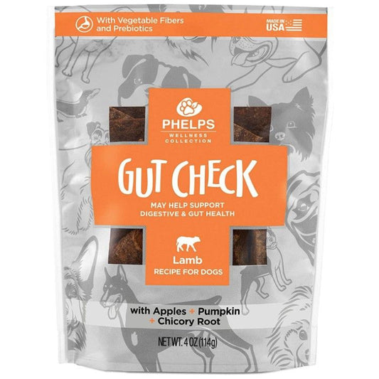 Phelps Pet Products Gut Check Digestive Health Treats for Dogs-Animals & Pet Supplies-BimBimPet-