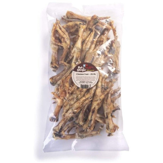 Pet n Shape Chik n Feet Dog Treats-Dog-Pet 'n Shape-1 lb-