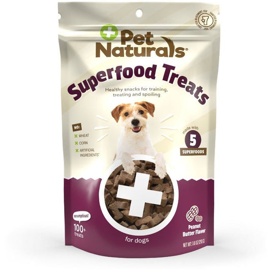 Pet Naturals Superfood Treats Peanut Butter Flavor-Dog-Pet Naturals-100 count-