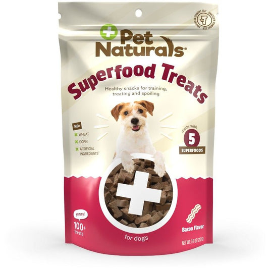 Pet Naturals Superfood Treats Crispy Bacon Recipe-Dog-Pet Naturals-100 count-