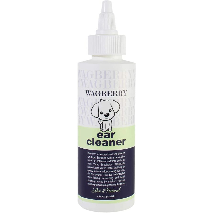 Wagberry Ear Cleaner for Dogs-Dog-Wagberry-4 oz-