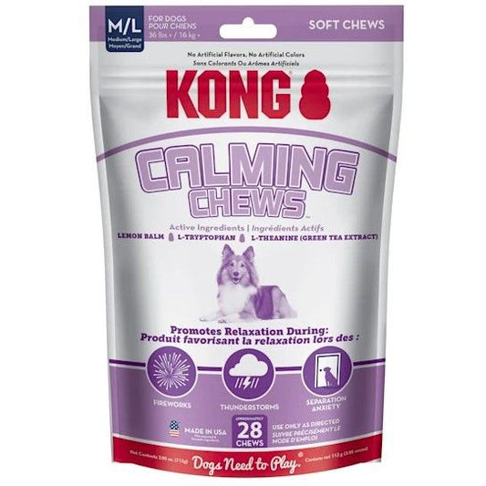 KONG Calming Soft Chews Large-Dog-KONG-28 count-