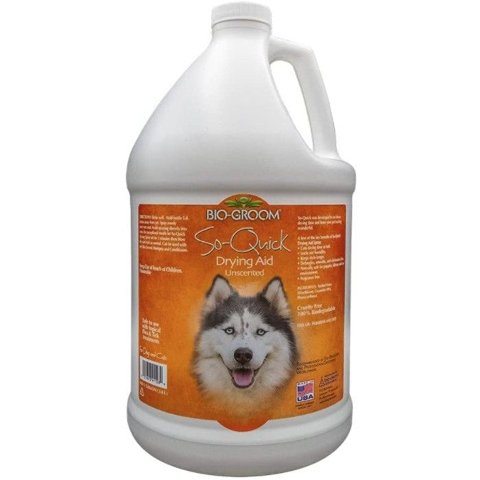 Bio Groom So-Quick Drying Aid Grooming Spray-Dog-Bio-Groom-1 gallon-