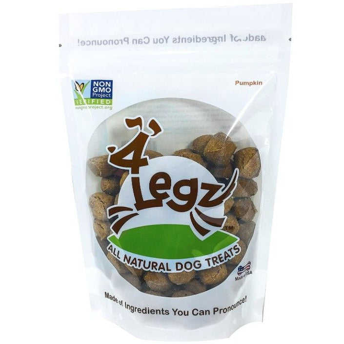 4Legz Organic Pumpkin Crunchy Dog Cookies-Dog-4Legz-7 oz-