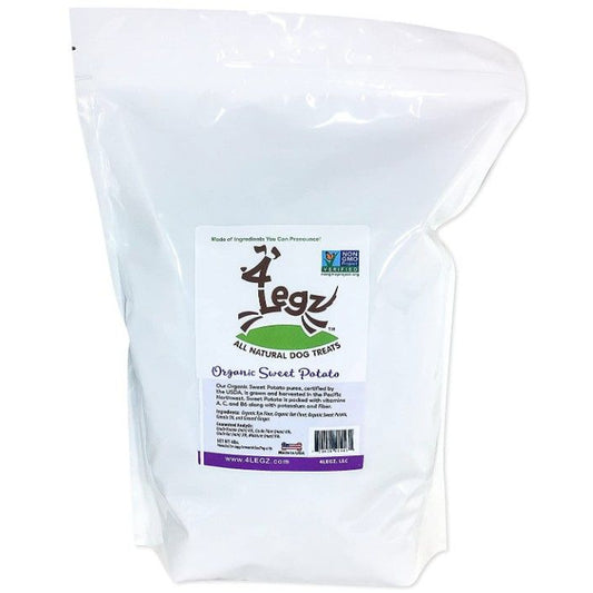 4Legz Organic Sweet Potato Crunchy Dog Cookies-Dog-4Legz-4 lbs-