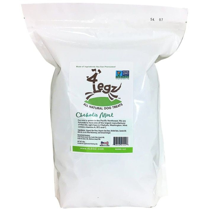 4Legz Chehalis Mint Dog Cookies-Dog-4Legz-4 lbs-