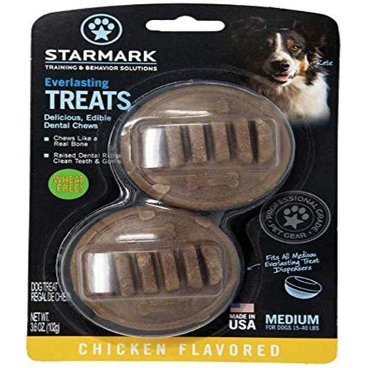 Starmark Everlasting Chicken Flavor Treats Medium-Dog-Starmark-1 count-
