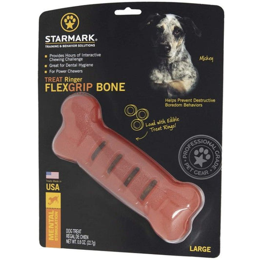 Starmark Flexigrip Ringer Bone Large-Dog-Starmark-1 count-