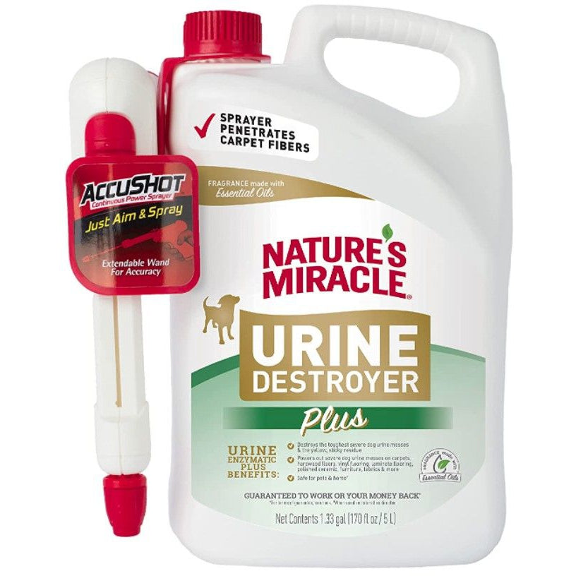 Pioneer Pet Nature's Miracle Urine Destroyer Plus for Dogs with AccuShot Sprayer-Dog-Pioneer Pet-170 oz-