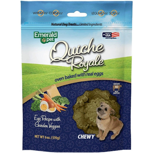 Emerald Pet Quiche Royal Garden Vegetable Treat for Dogs-Dog-Emerald Pet-6 oz-