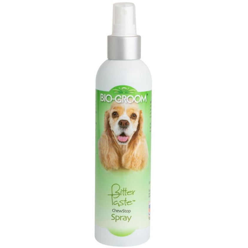 Bio Groom Bitter Taste Chewstop Spray for Dogs-Dog-Bio-Groom-8 oz-