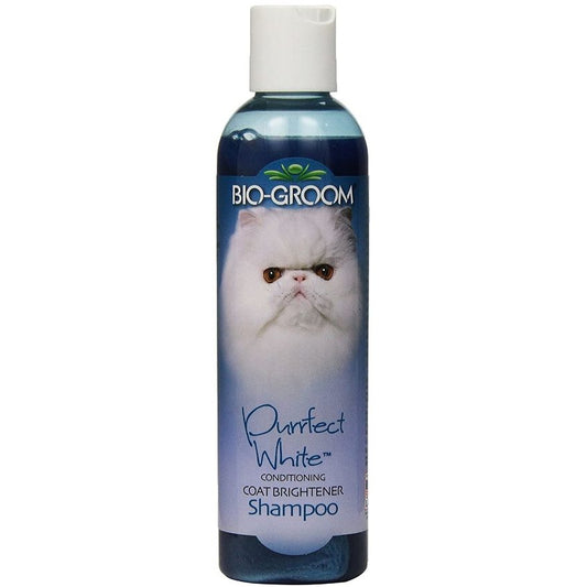 Bio Groom Purrfect White Cat Shampoo-Cat-Bio-Groom-8 oz-