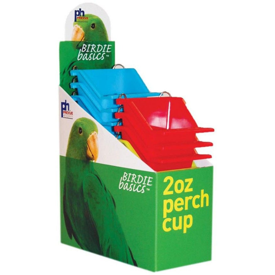 Prevue Birdie Basics 2 oz Perch Cup for Birds-Bird-Prevue-12 count-