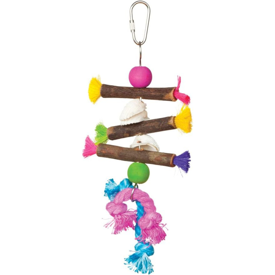 Prevue Tropical Teasers Shells and Sticks Bird Toy-Bird-Prevue-1 count-