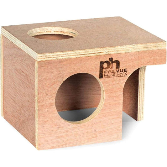 Prevue Wooden Hamster and Gerbil Hut for Hiding and Sleeping Small Pets-Small Pet-Prevue-1 count-