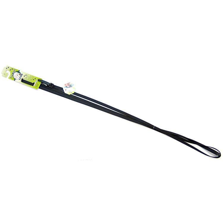 Li'l Pals Nylon Lead - Black-Dog-Li'l Pals-6" Long x 5/16" Wide-
