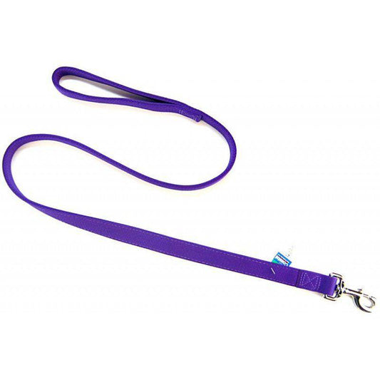 Coastal Pet Double Nylon Lead - Purple-Dog-Coastal Pet-48" Long x 1" Wide-