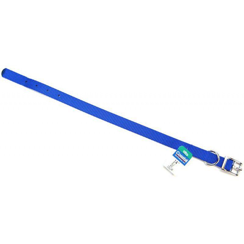 Coastal Pet Single Nylon Collar - Blue-Dog-Coastal Pet-14" Long x 5/8" Wide-