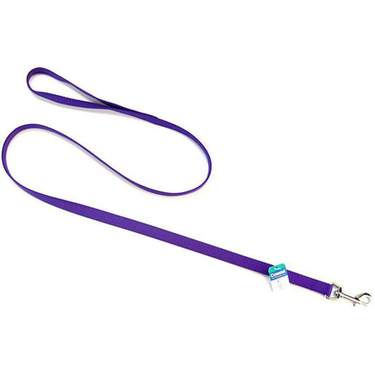 Coastal Pet Nylon Lead - Purple-Dog-Coastal Pet-4' Long x 5/8" Wide-