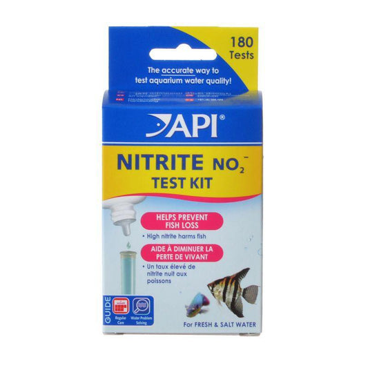 API Nitrite NO2 Test Kit FW & SW-Fish-API-180 Tests-